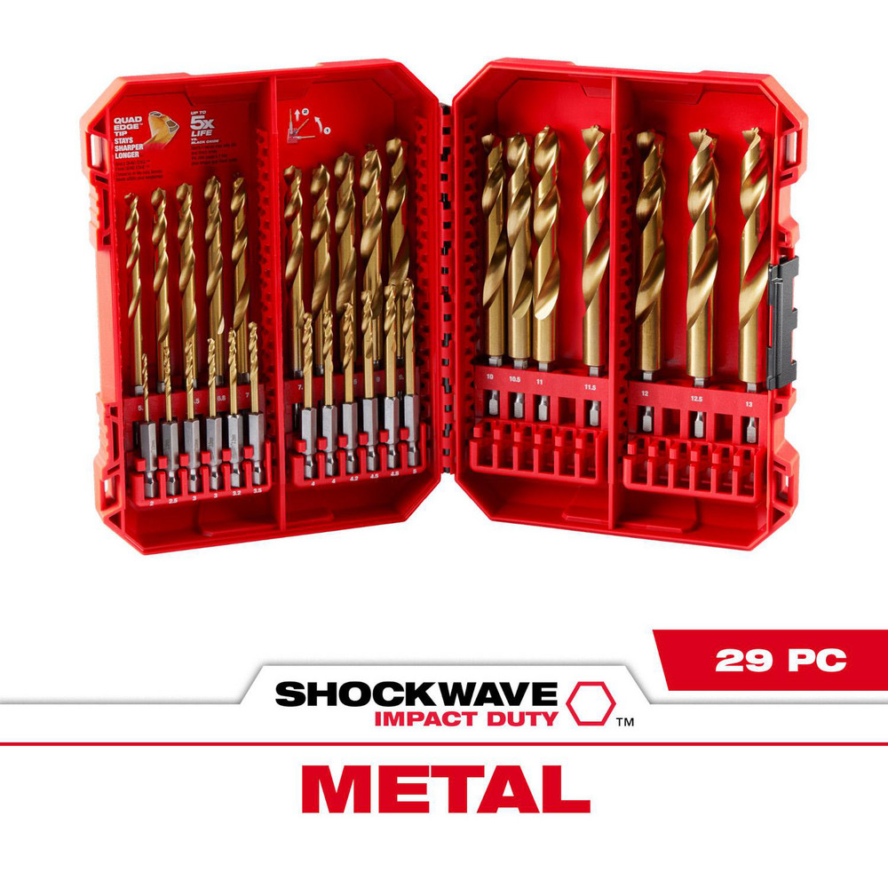 Kennametal Replaceable-Tip Drill: 10.5 to 10.99 mm Dia, 88 mm Max Depth, 11.11 mm Straight-Cylindrical Shank - 2542085