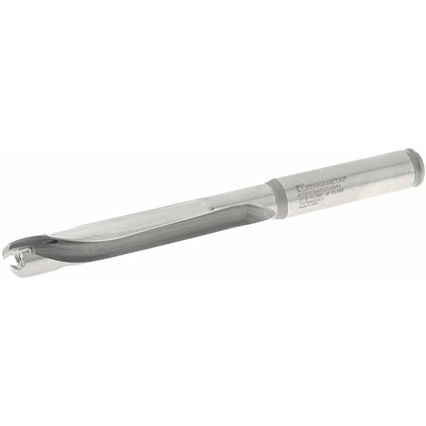 Kennametal Replaceable-Tip Drill: 10.5 to 10.99 mm Dia, 88 mm Max Depth, 11.11 mm Straight-Cylindrical Shank - 2542085
