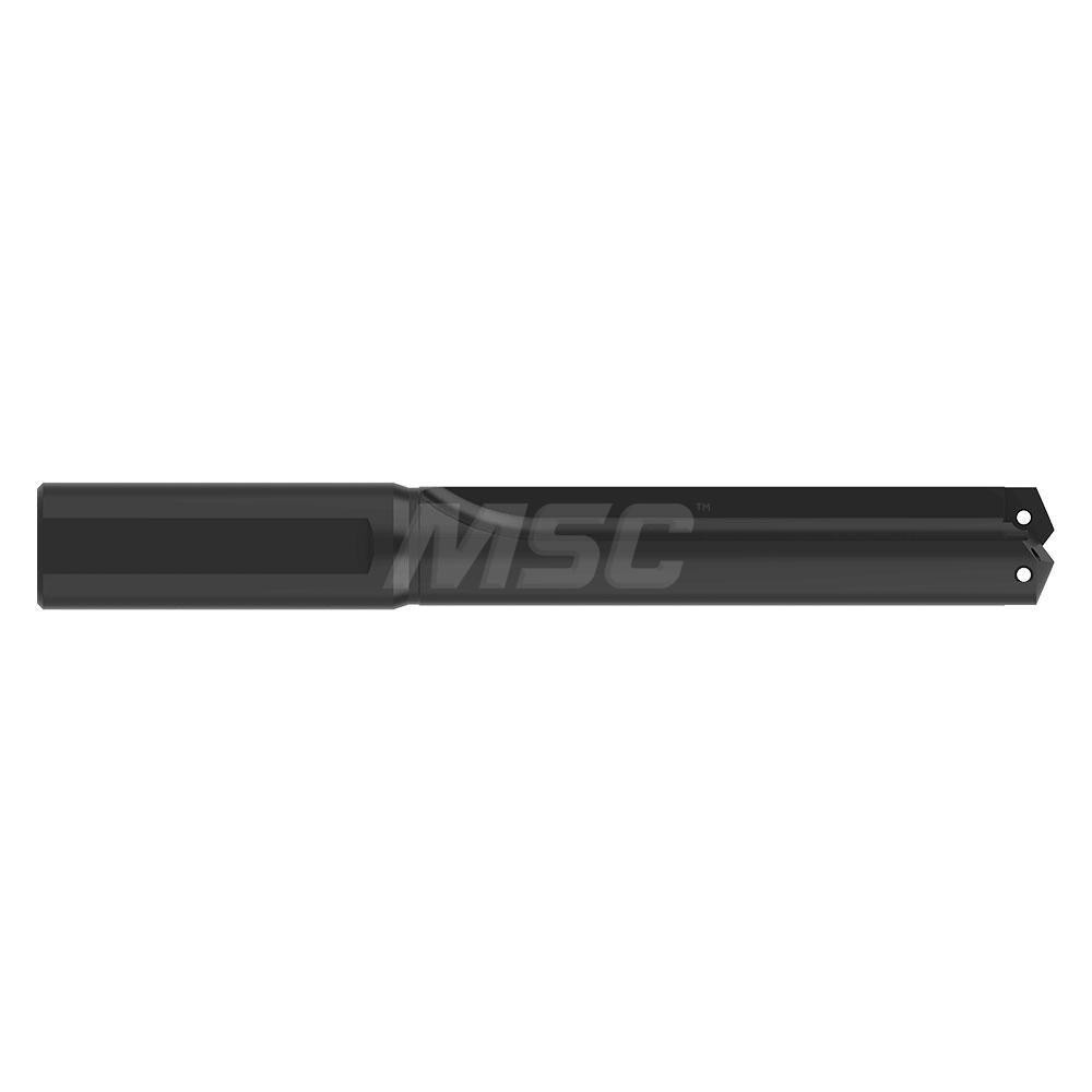 Allied Machine and Engineering Spade Drill: 1-3/16 to 1-3/8" Dia, 5-3/8" Max Depth, Straight Flute - 23025S-125L