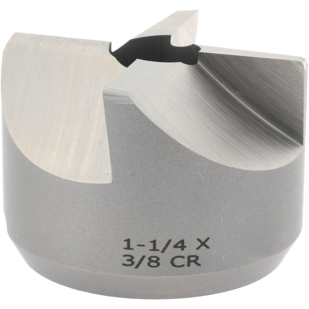 Allied Machine and Engineering Spade Drill: 1-3/16 to 1-3/8" Dia, 5-3/8" Max Depth, Straight Flute - 23025S-125L