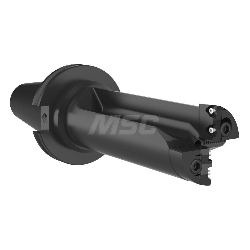 Allied Machine and Engineering Indexable Insert Drill: 1.88-2.0 REV3.5DCV50, 2" Max Dia, 7-1/32" Max Depth, 3.5xD, 2-3/4" Shank Dia - R34X35-CV50