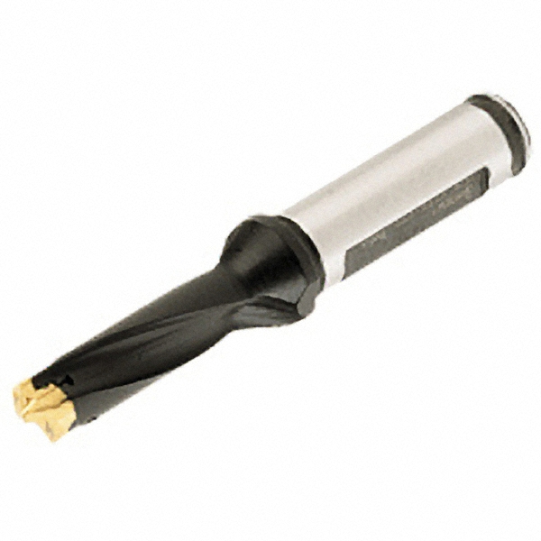 Ingersoll Cutting Tools Replaceable-Tip Drill: 0.315 to 0.3307" Dia, 3.63" Max Depth, 1/2" Cylindrical Shank - 6319424