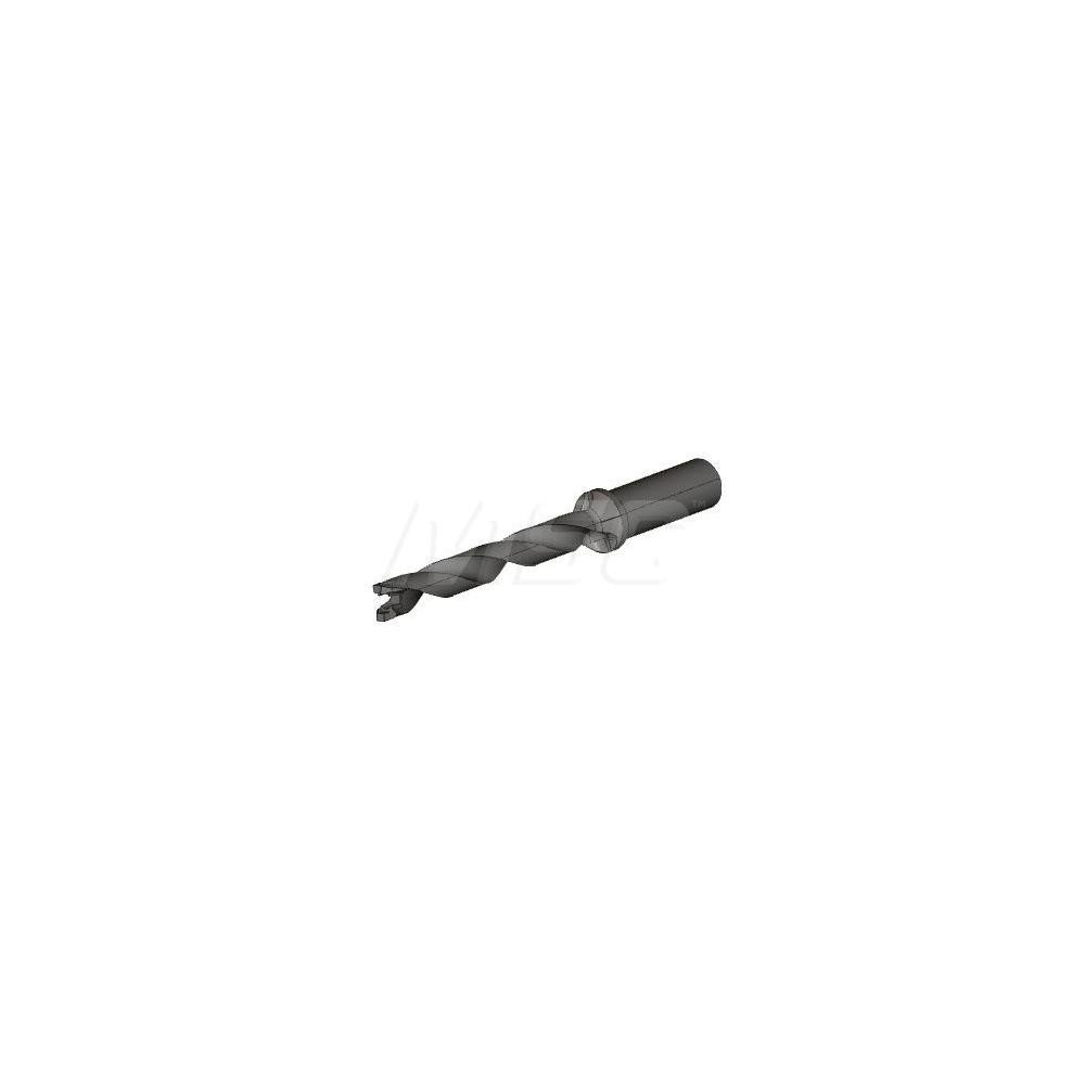 Ingersoll Cutting Tools Replaceable-Tip Drill: 0.315 to 0.3307" Dia, 3.63" Max Depth, 1/2" Cylindrical Shank - 6319424