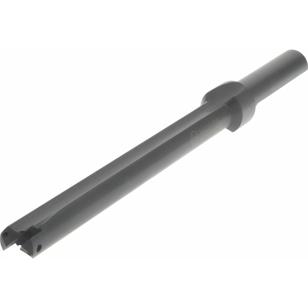 Allied Machine and Engineering Spade Drill: 45/64 to 15/16" Dia, 6-5/8" Max Depth, Straight Flute - 24010S-075L