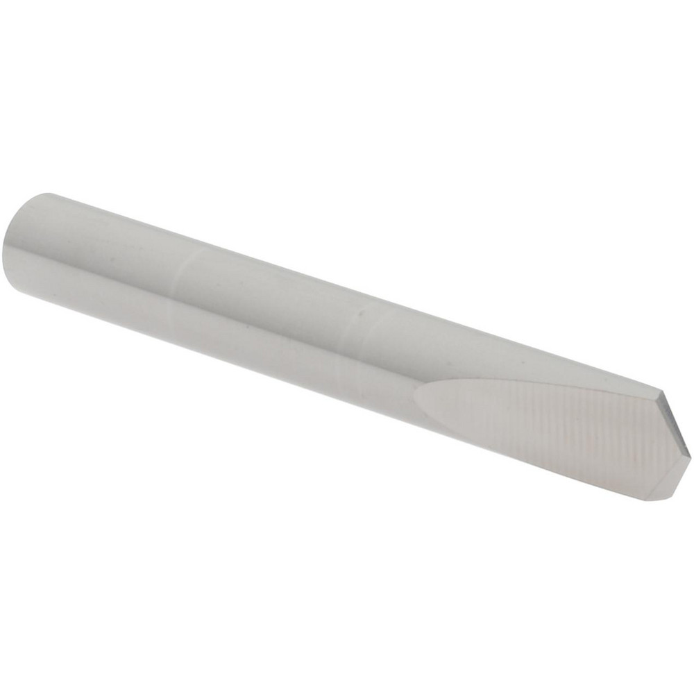 Allied Machine and Engineering Spade Drill: 45/64 to 15/16" Dia, 6-5/8" Max Depth, Straight Flute - 24010S-075L