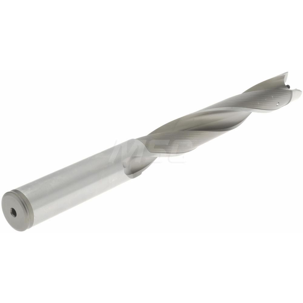 Kennametal Replaceable-Tip Drill: 25.4 to 25.9 mm Dia, 182 mm Max Depth, 25.4 mm Straight-Cylindrical Shank - 1519277