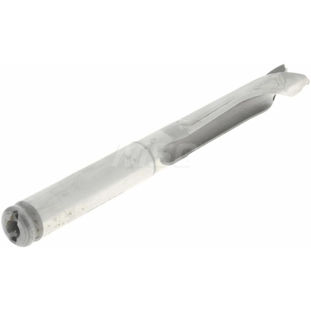 Kennametal Replaceable-Tip Drill: 9.5 to 9.99 mm Dia, 50.04 mm Max Depth, 9.53 mm Straight-Cylindrical Shank - 2250676