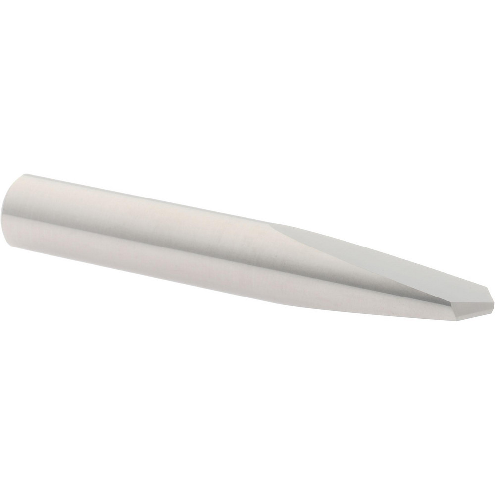 Allied Machine and Engineering Spade Drill: 3/8 to 27/64" Dia, 1-1/4" Max Depth, Straight Flute - 220Y0S-002I