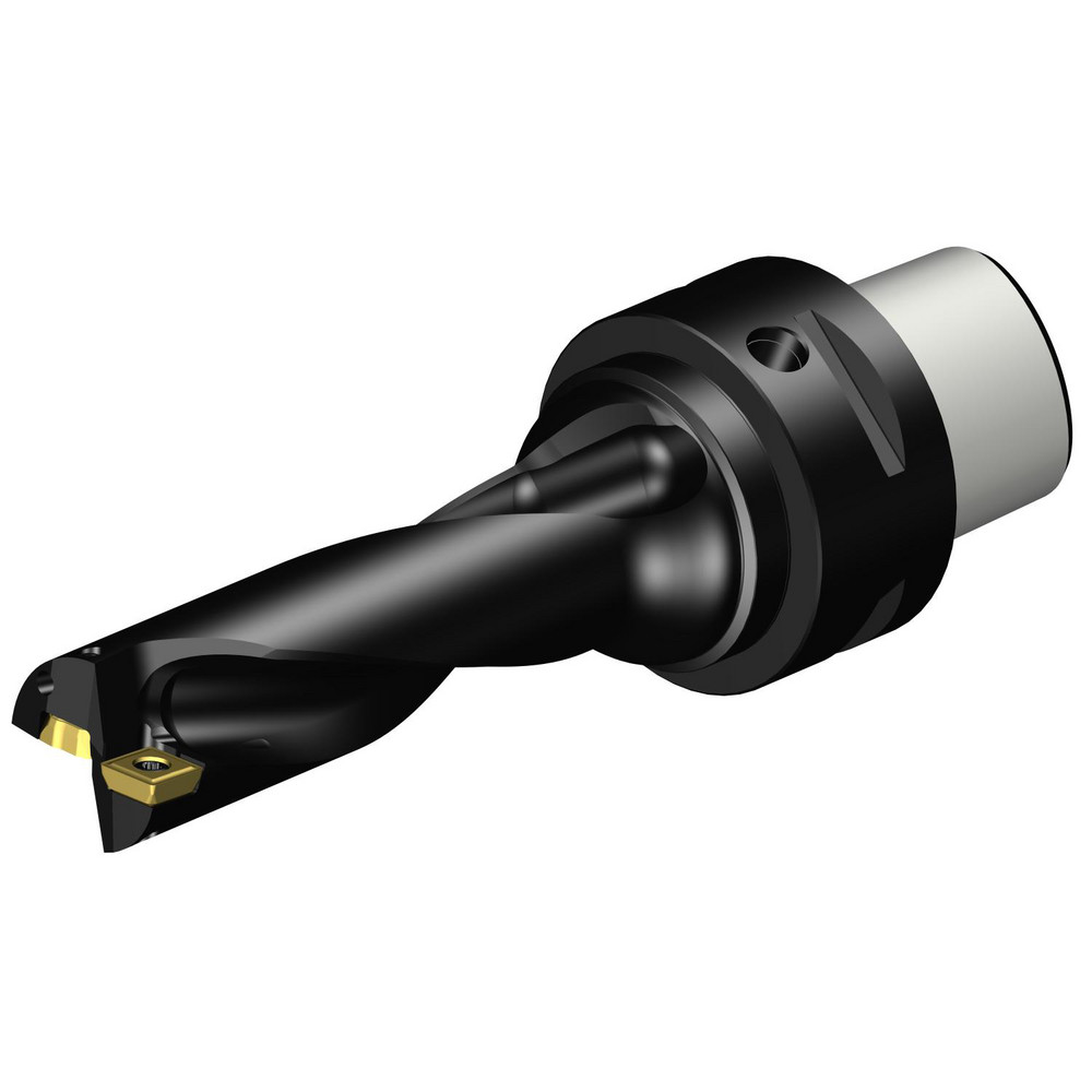 Sandvik Coromant Indexable Insert Drill: A880-D1000C4-03, 1.0748" Max Dia, 3.0204" Max Depth, 3xD, 1.5748" Shank Dia - 6327999