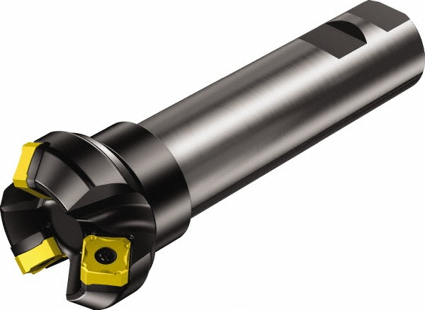 Sandvik Coromant Indexable Insert Drill: DS20-D4900DM50-04, 49.00 mm Max Dia, 197.28 mm Max Depth, 4xD, 50.00 mm Shank Dia - 7790734