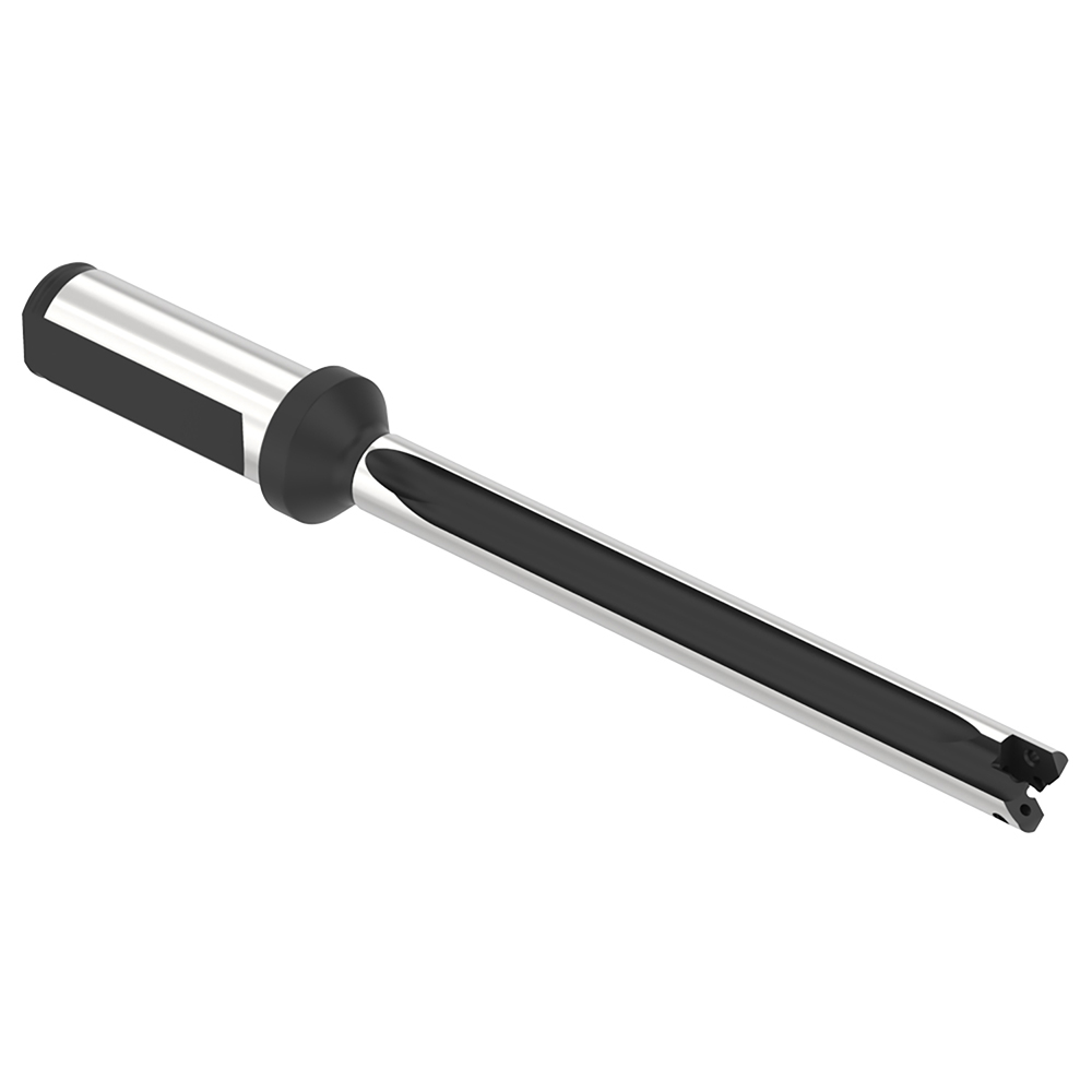 Allied Machine and Engineering Spade Drill: 0.5500 to 0.6950" Dia, 0.6030" Max Depth, Straight Flute - HTA0B01-075C