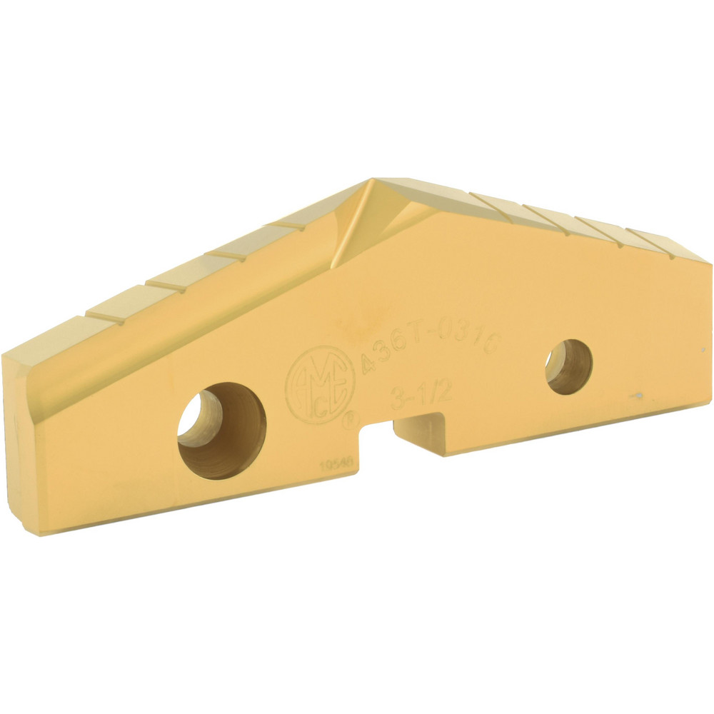 Allied Machine and Engineering Spade Drill: 3-1/2 to 4-1/2" Dia, 24" Max Depth, Straight Flute - 22071-0005