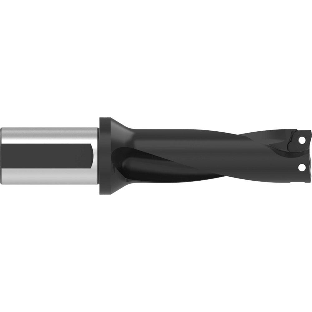 Allied Machine and Engineering Indexable Insert Drill: D3143950M-40FM, 39.50 mm Max Dia, 118.50 mm Max Depth, 3xD, 40.00 mm Shank Dia - D3143950M-40FM