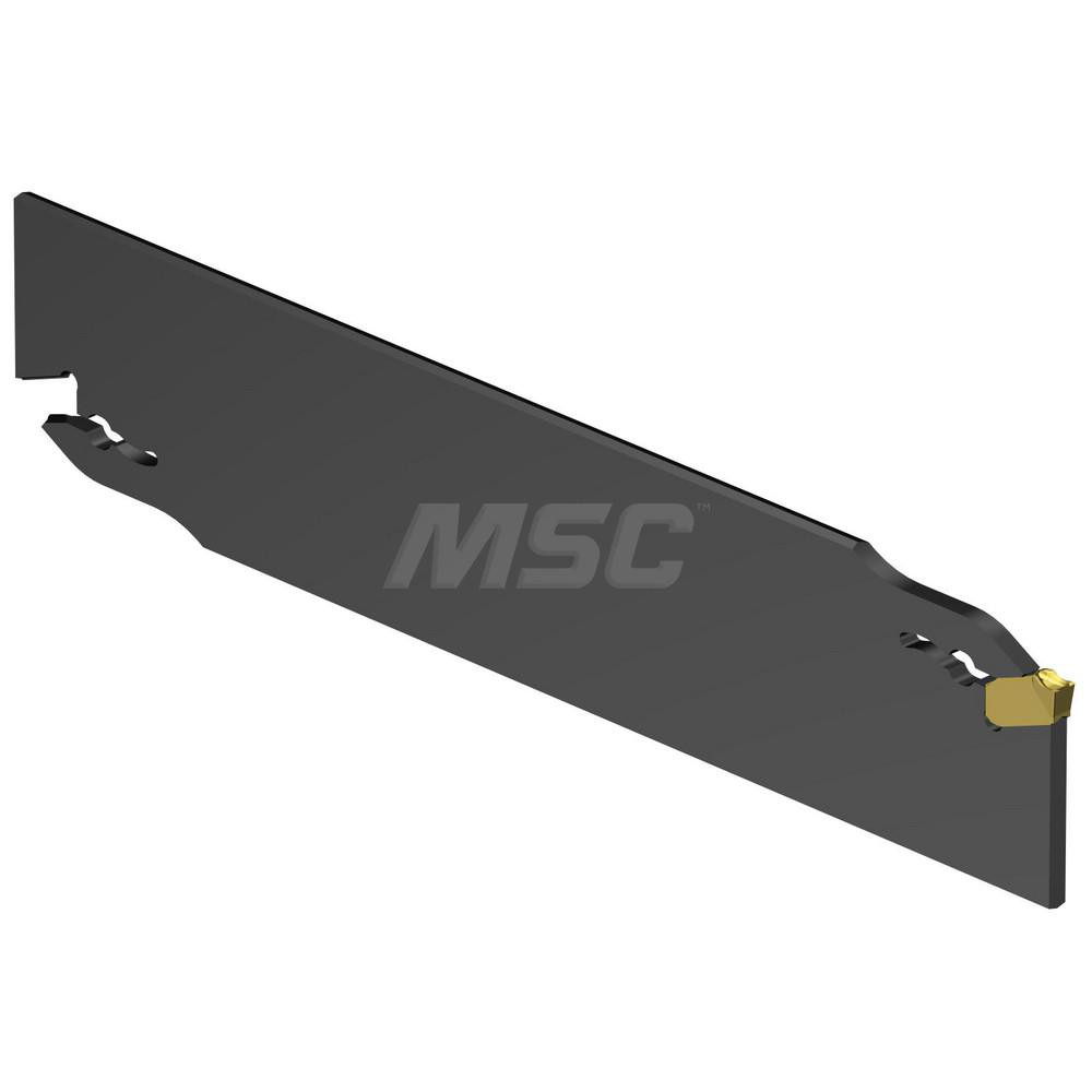 Allied Machine and Engineering Spade Drill: 33/64 to 11/16" Dia, 1-3/8" Max Depth, Straight Flute - 22000S-075F