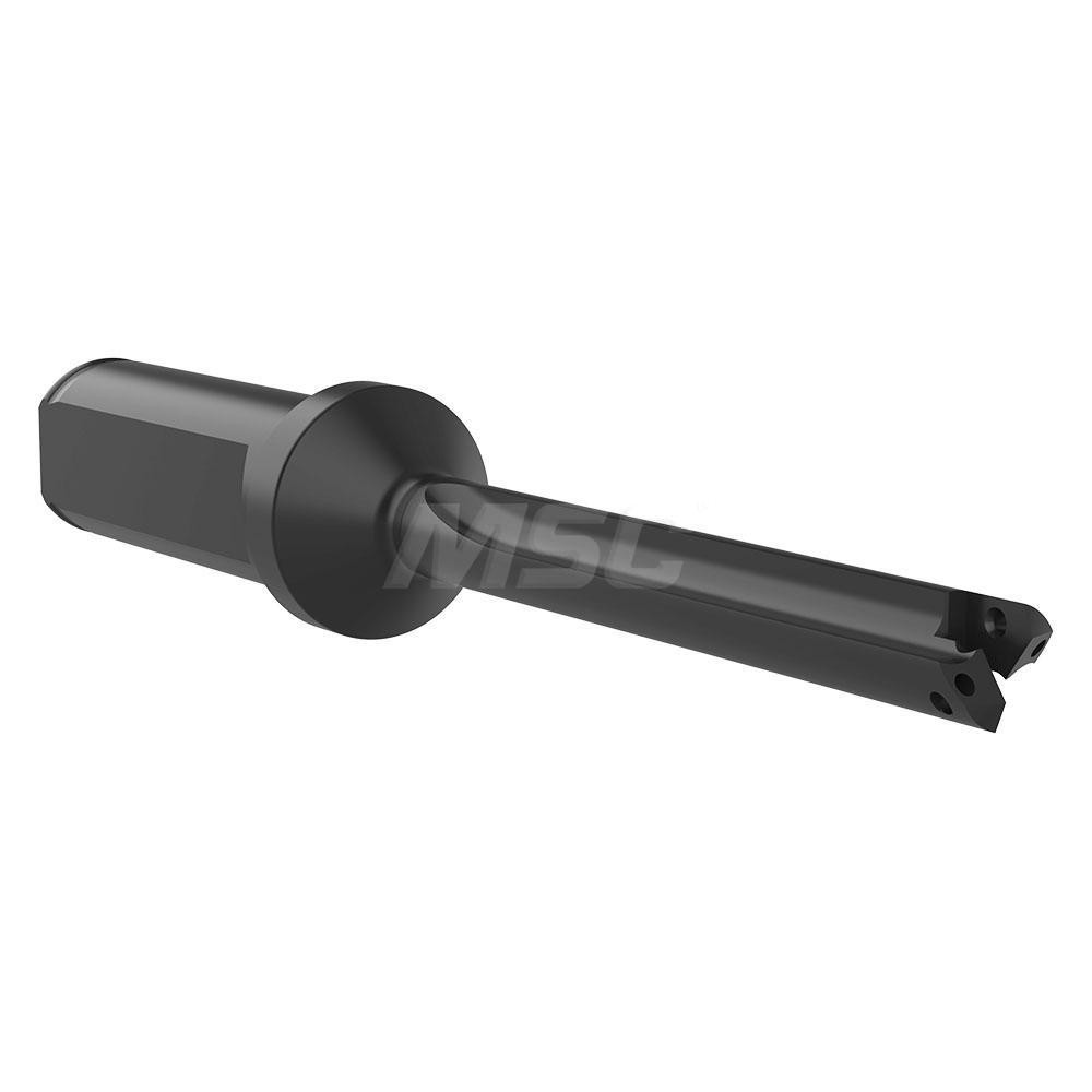 Allied Machine and Engineering Spade Drill: 0.4800 to 0.4990" Dia, 1.4520" Max Depth, Straight Flute - HTAZB03-075F