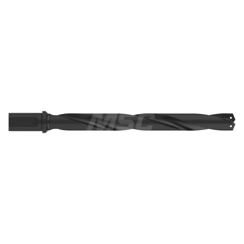 Allied Machine and Engineering Spade Drill: 1-3/16 to 1-3/8" Dia, 11-3/8" Max Depth, Helical Flute - 25025H-125F