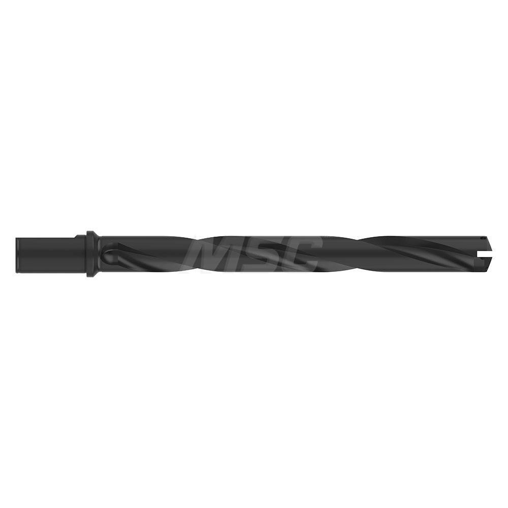 Allied Machine and Engineering Spade Drill: 1-3/16 to 1-3/8" Dia, 11-3/8" Max Depth, Helical Flute - 25025H-125F