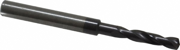 Allied Machine and Engineering Spade Drill: 0.4370 to 0.4990" Dia, 5.7180" Max Depth, Straight Flute - HTAZA12-075C