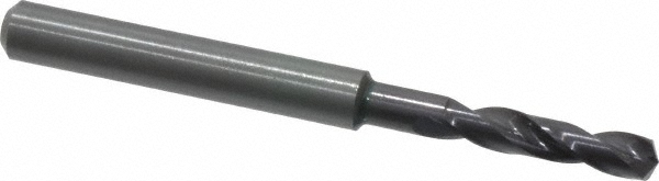 Allied Machine and Engineering Spade Drill: 0.4370 to 0.4990" Dia, 5.7180" Max Depth, Straight Flute - HTAZA12-075C