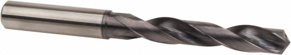 Allied Machine and Engineering Spade Drill: 0.4370 to 0.4990" Dia, 5.7180" Max Depth, Straight Flute - HTAZA12-075C