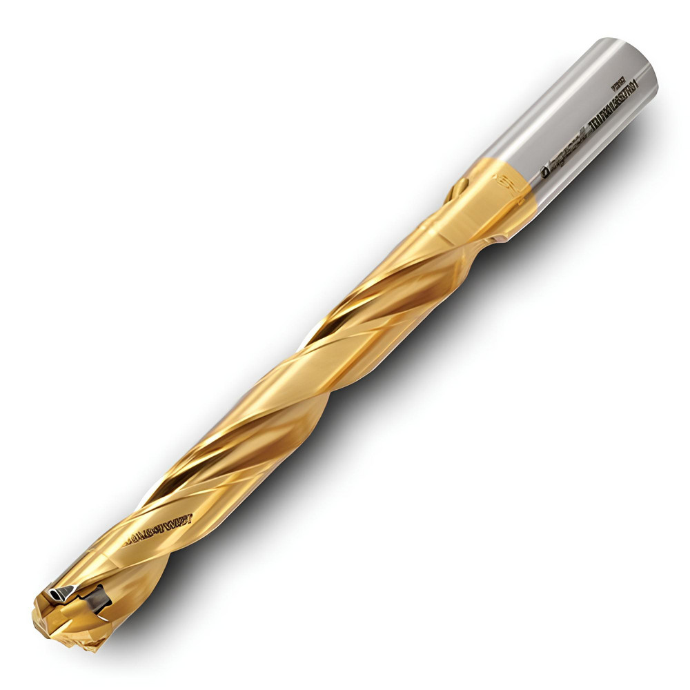 Ingersoll Cutting Tools Replaceable-Tip Drill: 8.5 to 8.9 mm Dia, 68 mm Max Depth, 12 mm Cylindrical Shank - 3204576