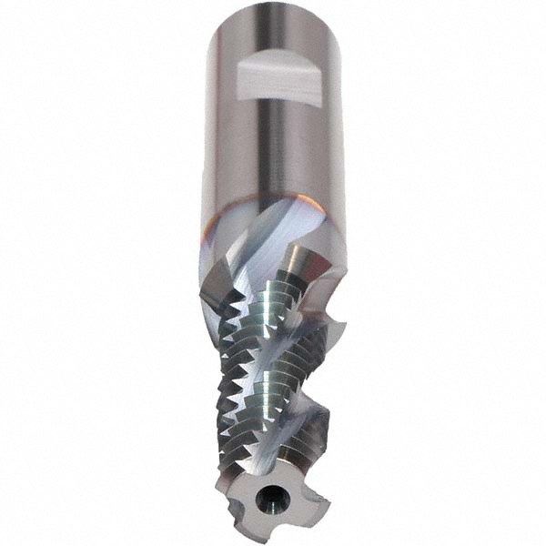 Kennametal Replaceable-Tip Drill: 8.5 to 8.99 mm Dia, 44.96 mm Max Depth, 9.53 mm Straight-Cylindrical Shank - 2250674