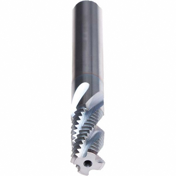 Kennametal Replaceable-Tip Drill: 8.5 to 8.99 mm Dia, 44.96 mm Max Depth, 9.53 mm Straight-Cylindrical Shank - 2250674