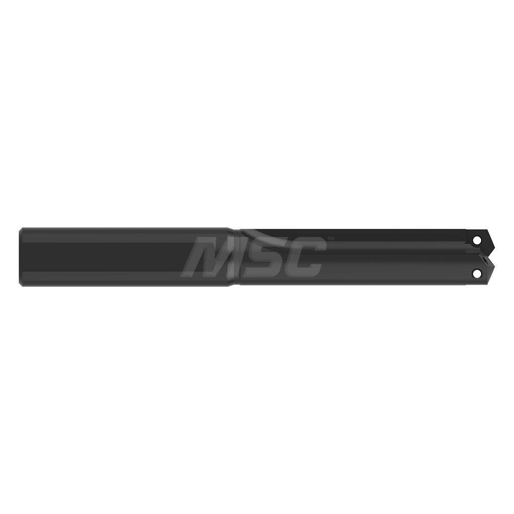 Allied Machine and Engineering Spade Drill: 31/32 to 1-3/8" Dia, 3-3/8" Max Depth, Straight Flute - 22020S-100L