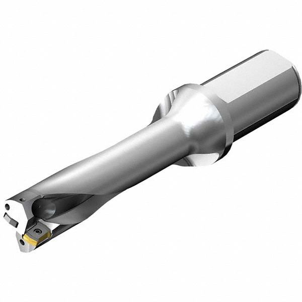 Kyocera Indexable Insert Drill: S20DRV150M504, 15.00 mm Max Dia, 75.00 mm Max Depth, 5xD, 20.00 mm Shank Dia - THD11691