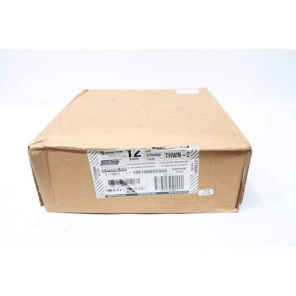 Encore Wire SUPERSLICK WHITE COPPER 12 AWG 2000FT 600V-AC WIRE - 106100802460
