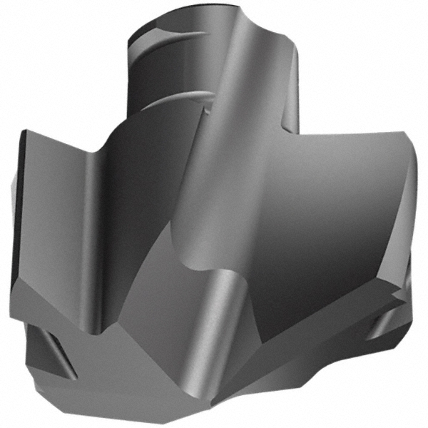 Iscar Replaceable-Tip Drill: 1.181 to 1.216" Dia, 5.9" Max Depth, 1-1/4" Weldon Flat Shank - 3203533