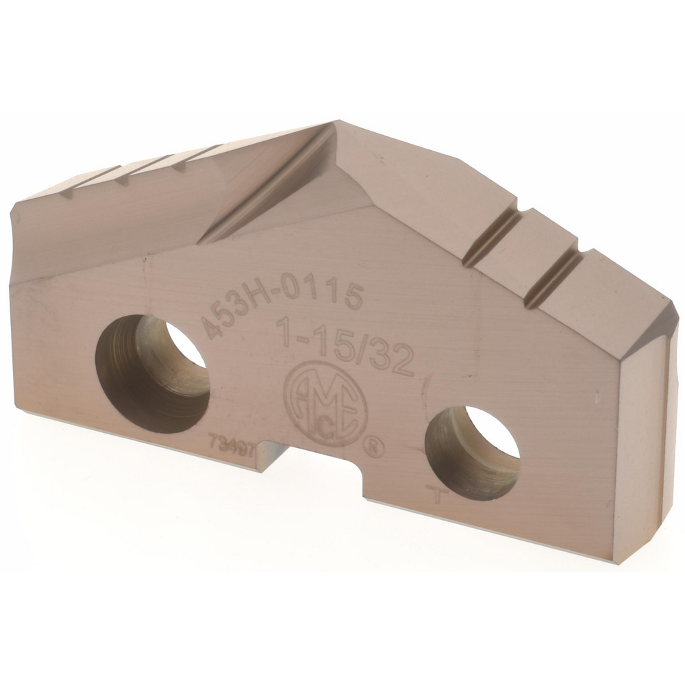 Iscar Replaceable-Tip Drill: 1.181 to 1.216" Dia, 5.9" Max Depth, 1-1/4" Weldon Flat Shank - 3203533
