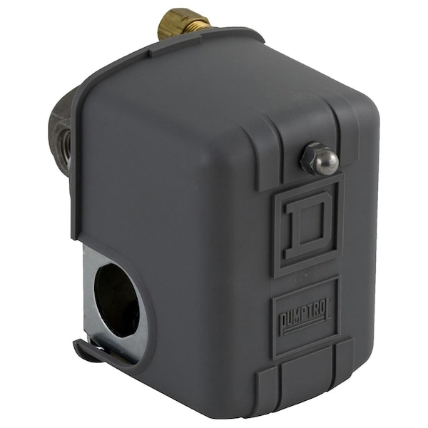 Interruptor de presión Telemecanique Sensors, (1) puerto, 1/4 pulgadas FNPS, DPST, 70 a 150 psi, Acción estándar - 9013FHG12J27X