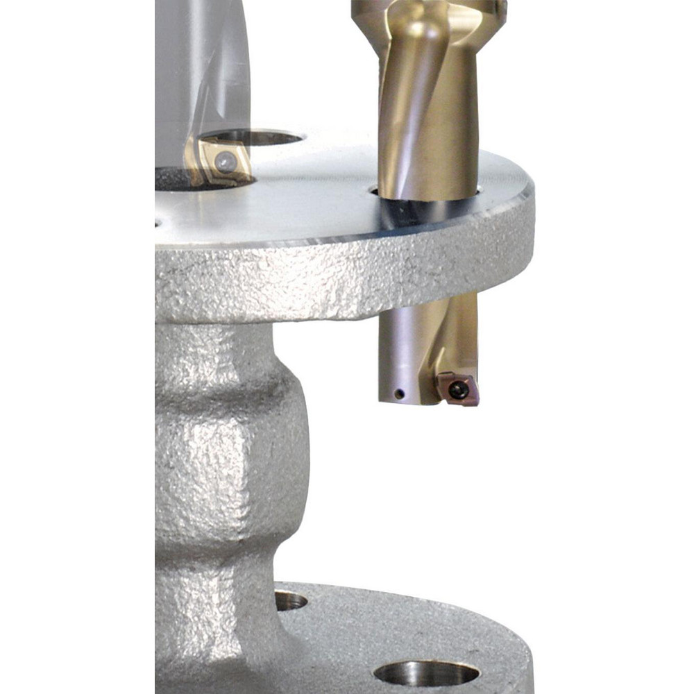 Kyocera Indexable Insert Drill: S100DRZ1125225010G, 1-1/8" Max Dia, 2-1/4" Max Depth, 2xD, 1" Shank Dia - THD89006