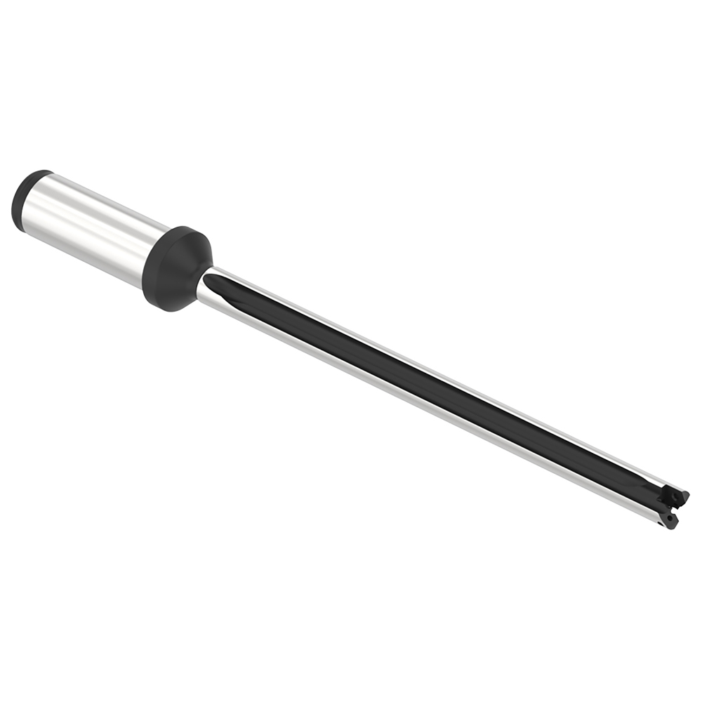 Allied Machine and Engineering Spade Drill: 0.4800 to 0.4990" Dia, 5.7180" Max Depth, Straight Flute - HTAZB12-075C
