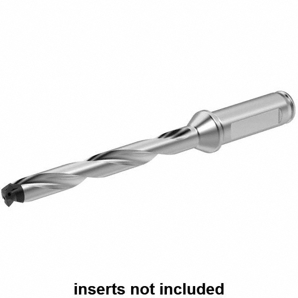 Kennametal Replaceable-Tip Drill: Straight Shank, 16.00 mm Shank Dia - 6372520