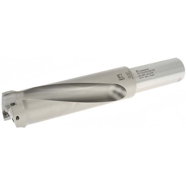 Komet Indexable Insert Drill: KUBT3D2375R10ABS80F, 2-3/8" Max Dia, 7-1/8" Max Depth, 3xD - 1589360398