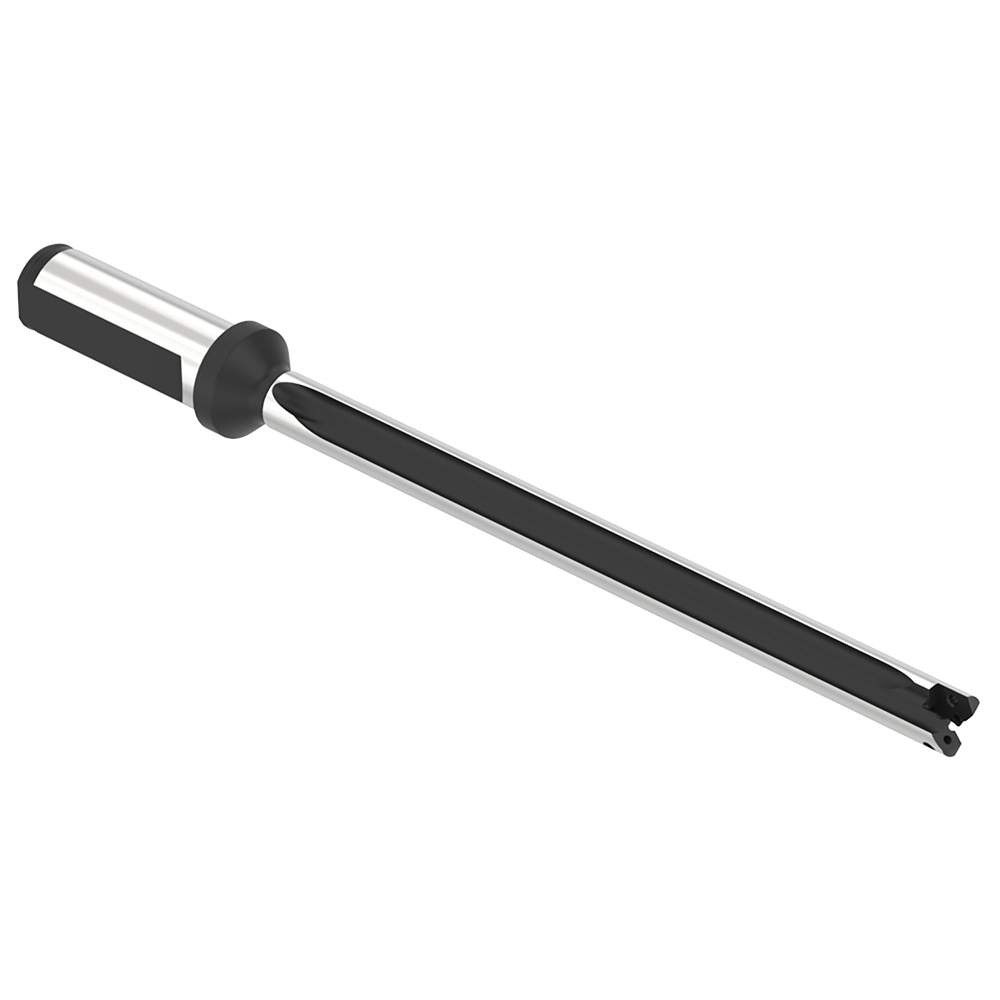 Allied Machine and Engineering Spade Drill: 16.48 to 17.67 mm Dia, 153.16 mm Max Depth, Straight Flute - HTA0D10-20CM