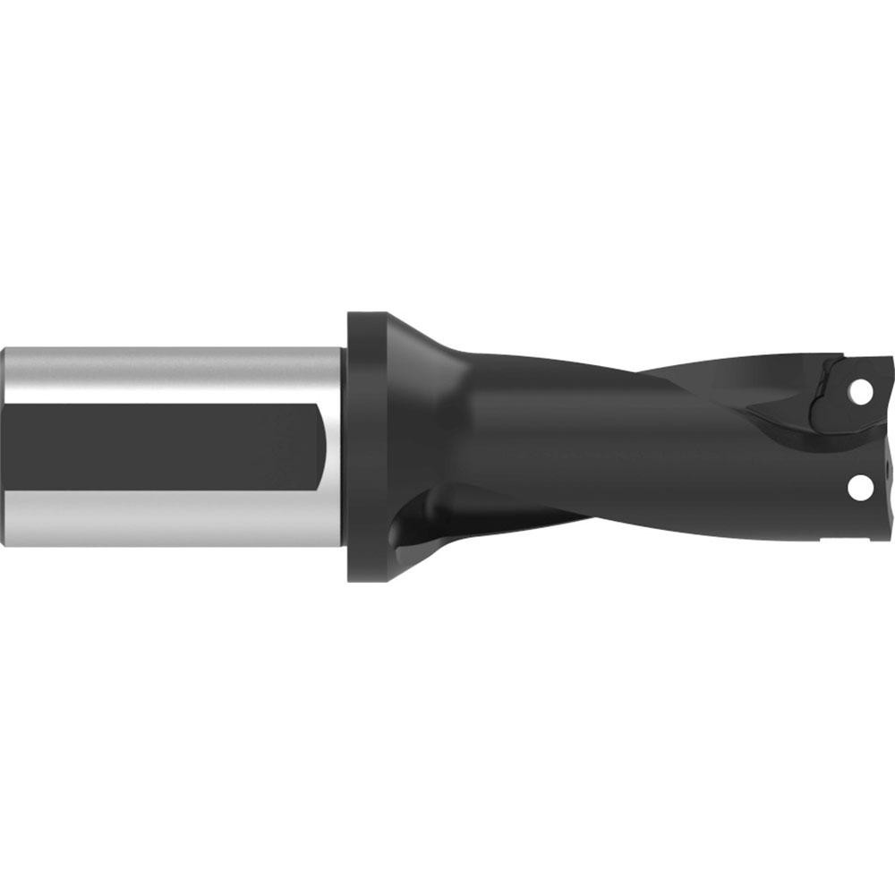 Allied Machine and Engineering Indexable Insert Drill: D2143950M-40FM, 39.50 mm Max Dia, 79.00 mm Max Depth, 2xD, 40.00 mm Shank Dia - D2143950M-40FM