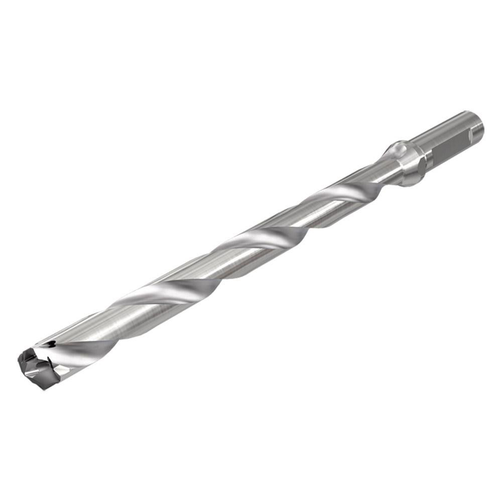 Iscar Replaceable-Tip Drill: 26 to 26.9 mm Dia, 316.7 mm Max Depth, 32 mm Straight-Cylindrical Shank - 3203558