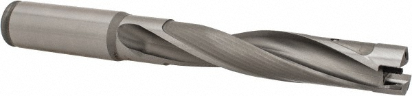 Kennametal Replaceable-Tip Drill: 17.46 to 17.96 mm Dia, 90 mm Max Depth, 19.05 mm Weldon Flat Shank - 1505171