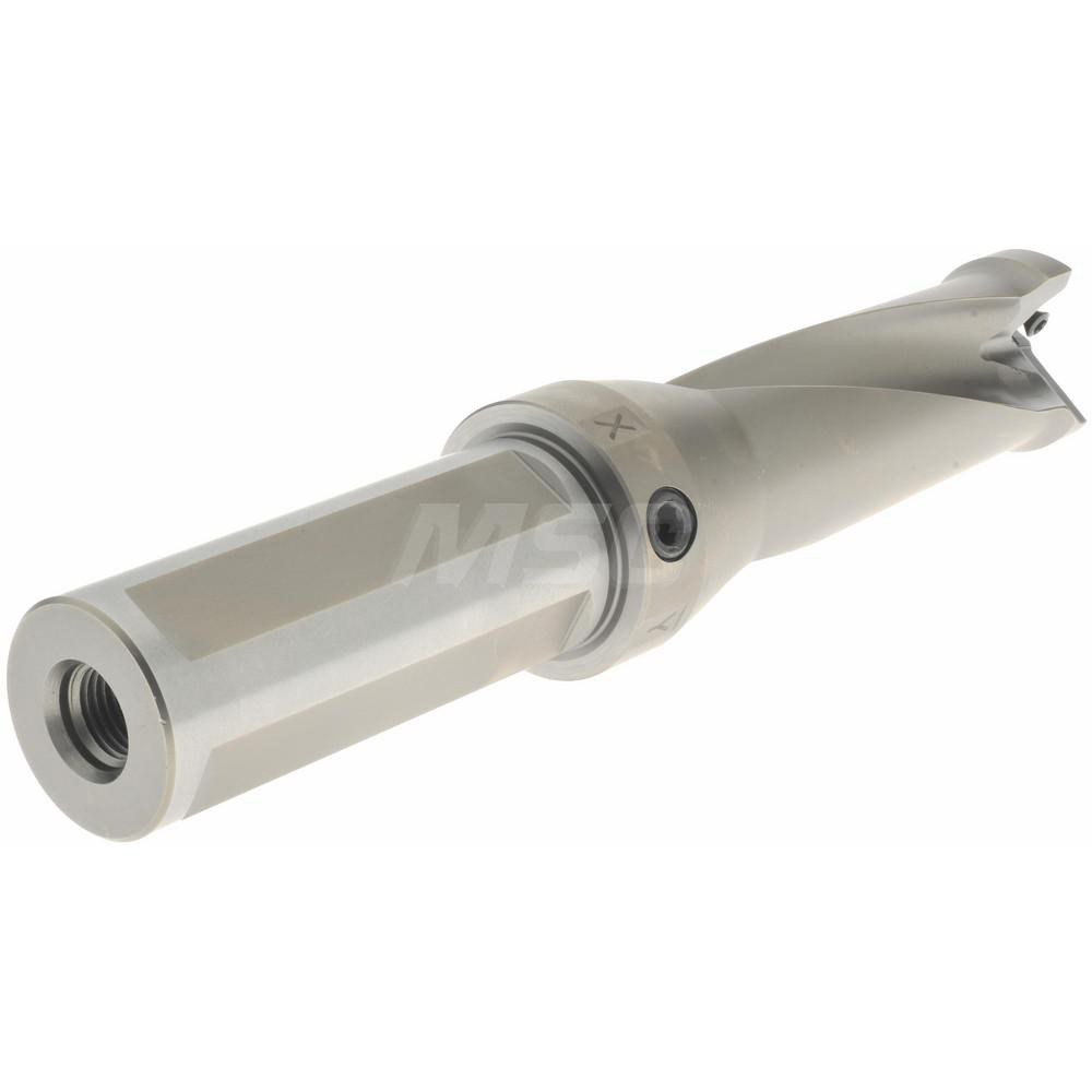 Kennametal Indexable Insert Drill: DFT1375R2SSF125, 1-1/2" Max Dia, 2.5xD, 1-1/4" Shank Dia - 1528350