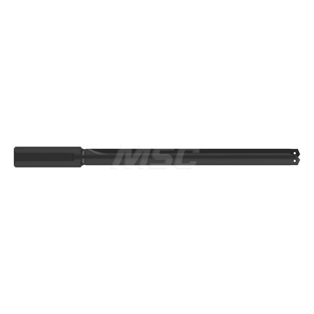 Allied Machine and Engineering Spade Drill: 39/64 to 11/16" Dia, 7" Max Depth, Straight Flute - 26005S-075L