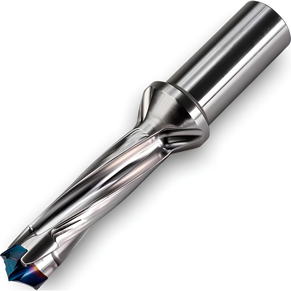 Ingersoll Cutting Tools Replaceable-Tip Drill: 0.748 to 0.7835" Dia, 2.4" Max Depth, 1" Cylindrical Shank - 6210757
