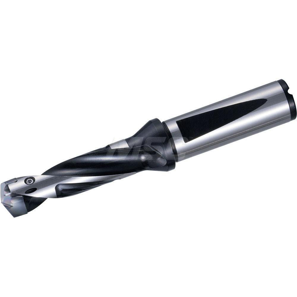 Guhring Replaceable-Tip Drill: 0.866 to 0.885" Dia, 71.7 mm Max Depth, 25.4 mm Shank - 9041070220050