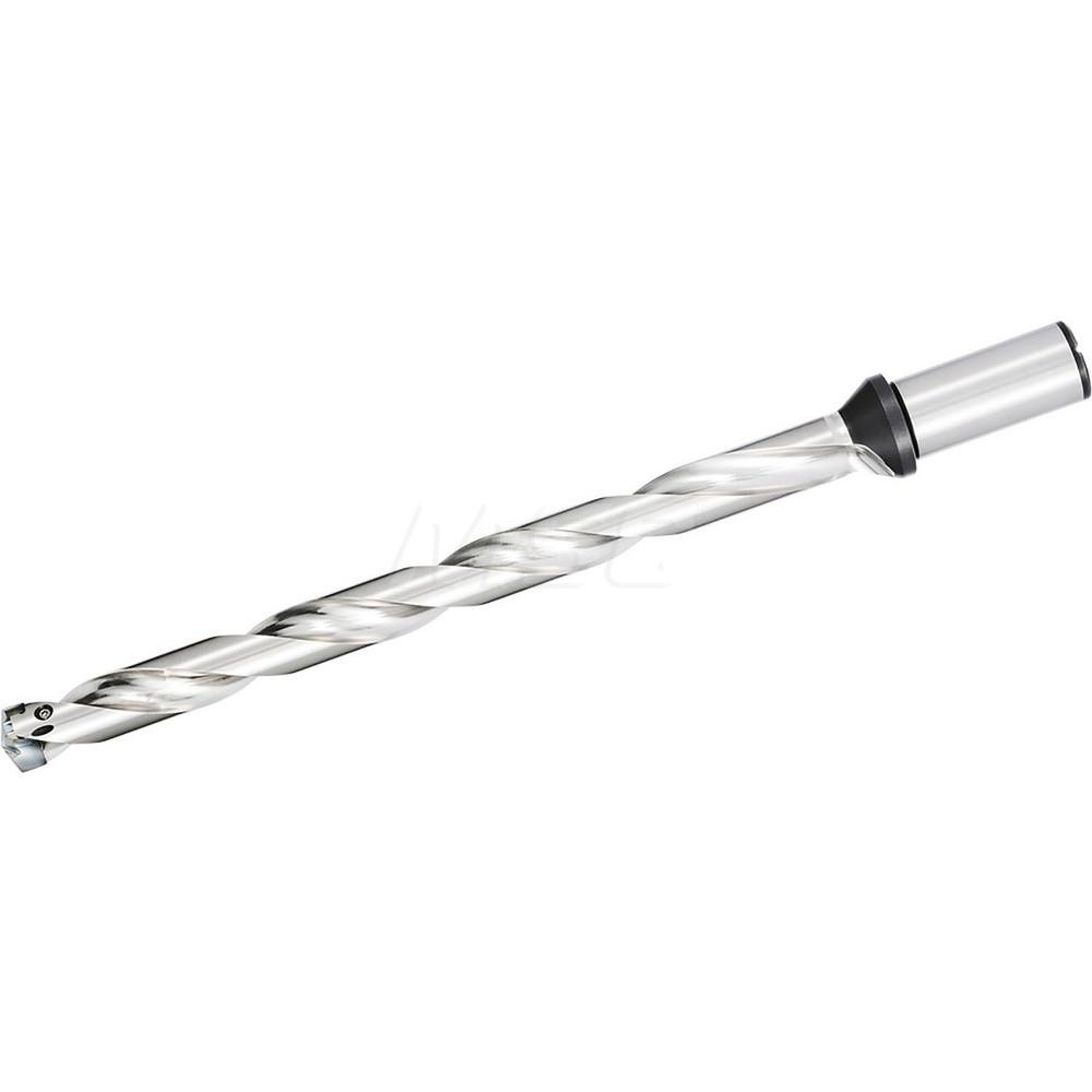 Kyocera Replaceable-Tip Drill: 23 to 23.99 mm Dia, 36 mm Max Depth, 25 mm Flange Shank - THD11537