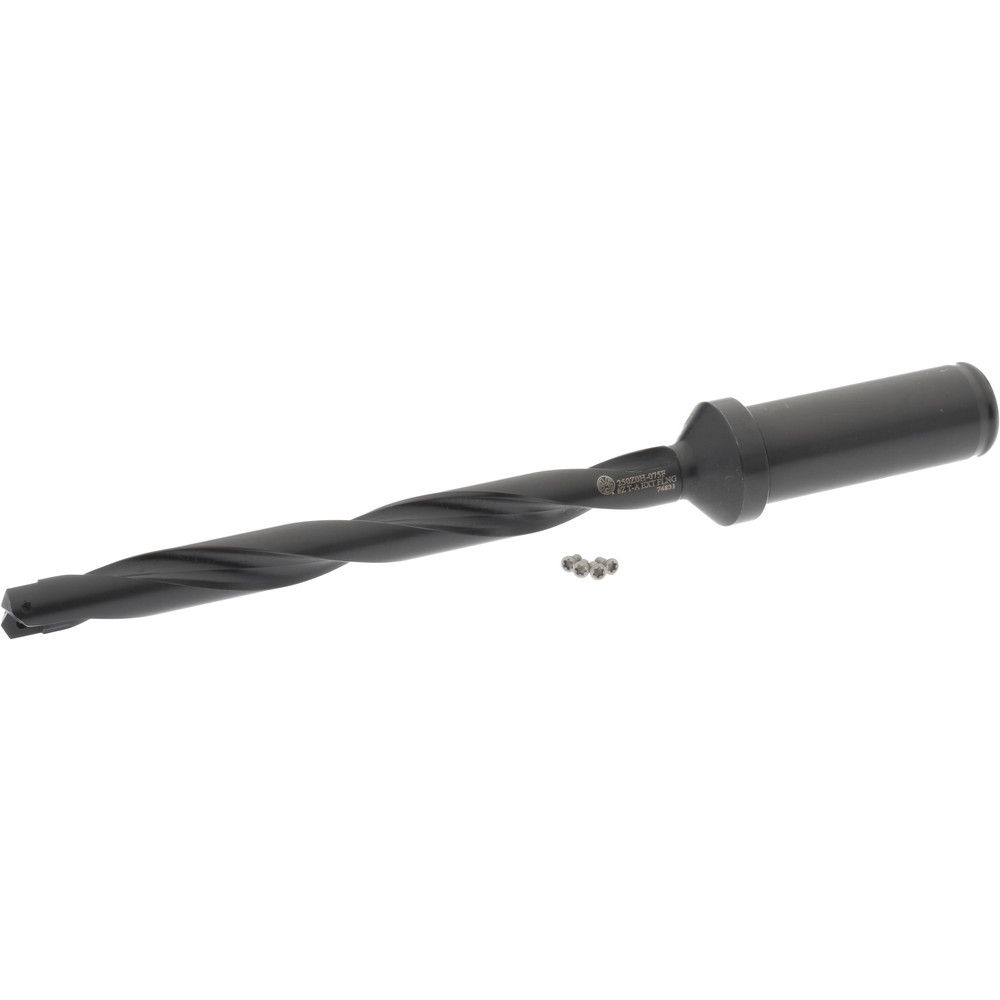 Allied Machine and Engineering Spade Drill: 7/16 to 1/2" Dia, 4-3/8" Max Depth, Straight Flute - 250Z0S-075L