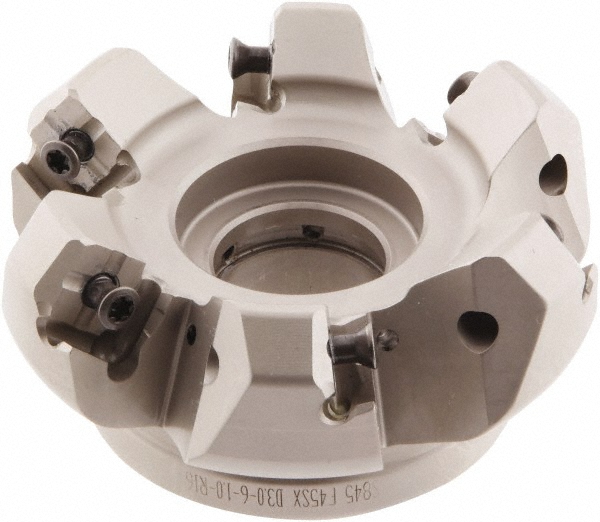 Kennametal Replaceable-Tip Drill: 26.59 to 27.09 mm Dia, 84.07 mm Max Depth, 31.75 mm Weldon Flat Shank - 1613655