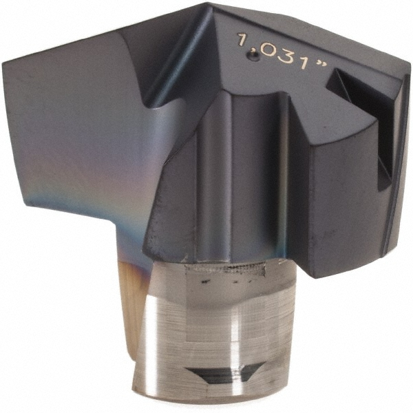 Iscar Indexable Insert Drill: MNC16254881500965103, 1-5/8" Max Dia, 3xD, 1-1/2" Shank Dia - 3393255