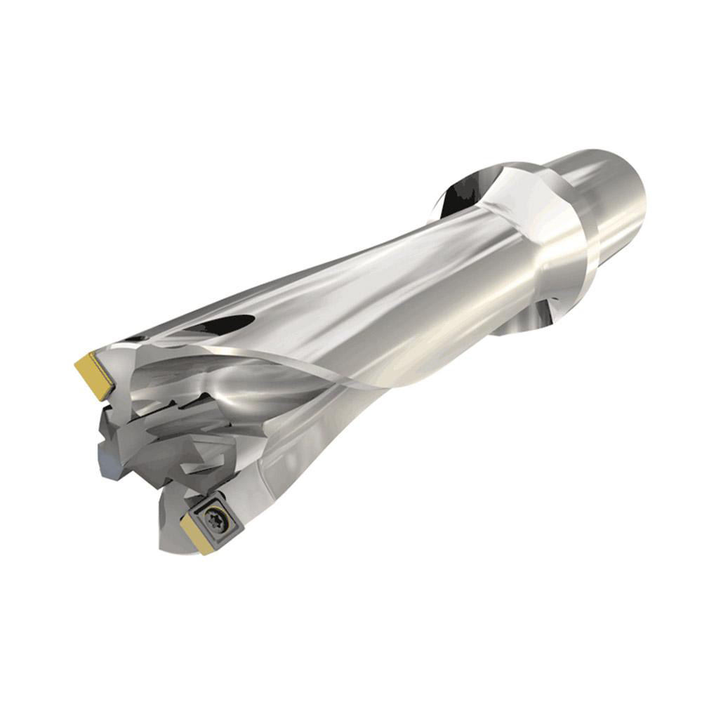 Iscar Indexable Insert Drill: MNC16254881500965103, 1-5/8" Max Dia, 3xD, 1-1/2" Shank Dia - 3393255